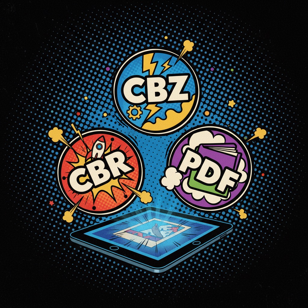 Comic Book File Formats Explained: CBR vs CBZ vs PDF