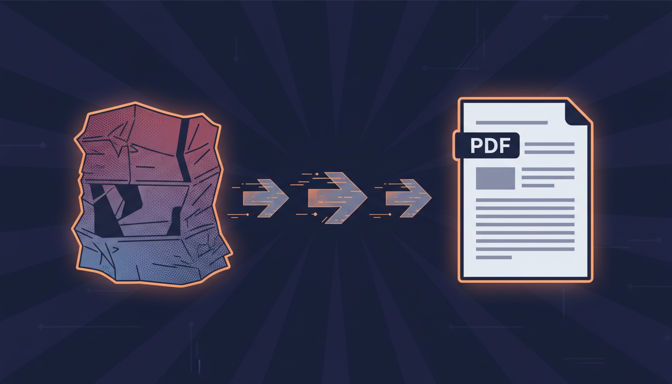 Converting comic book files to PDF on iPhone