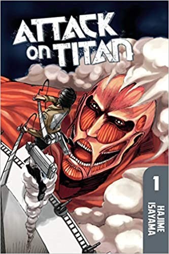 Attack on Titan Volume 1 manga cover