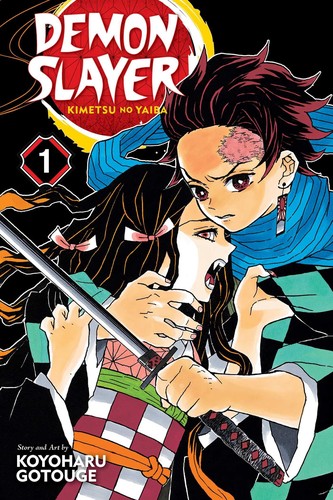 Demon Slayer Volume 1 manga cover