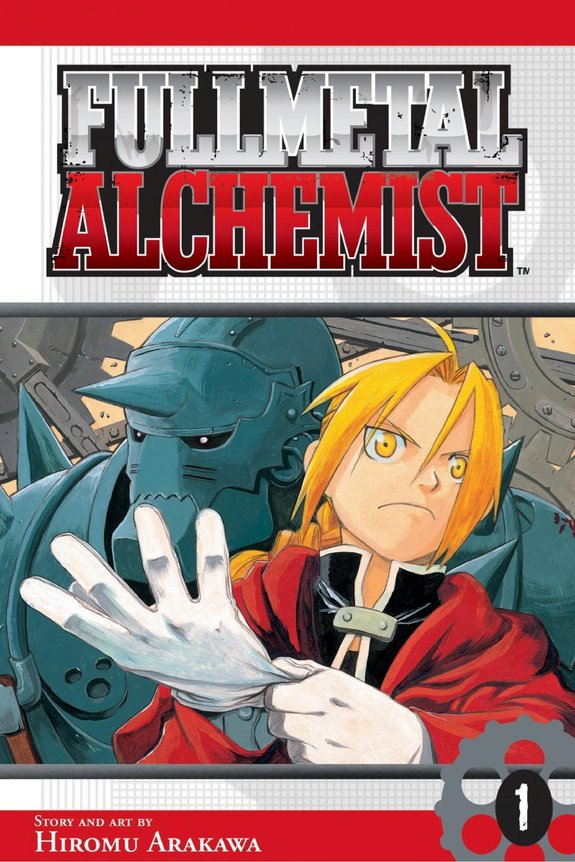 Fullmetal Alchemist Volume 1 manga cover