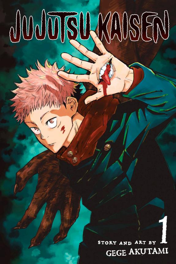 Jujutsu Kaisen Volume 1 manga cover