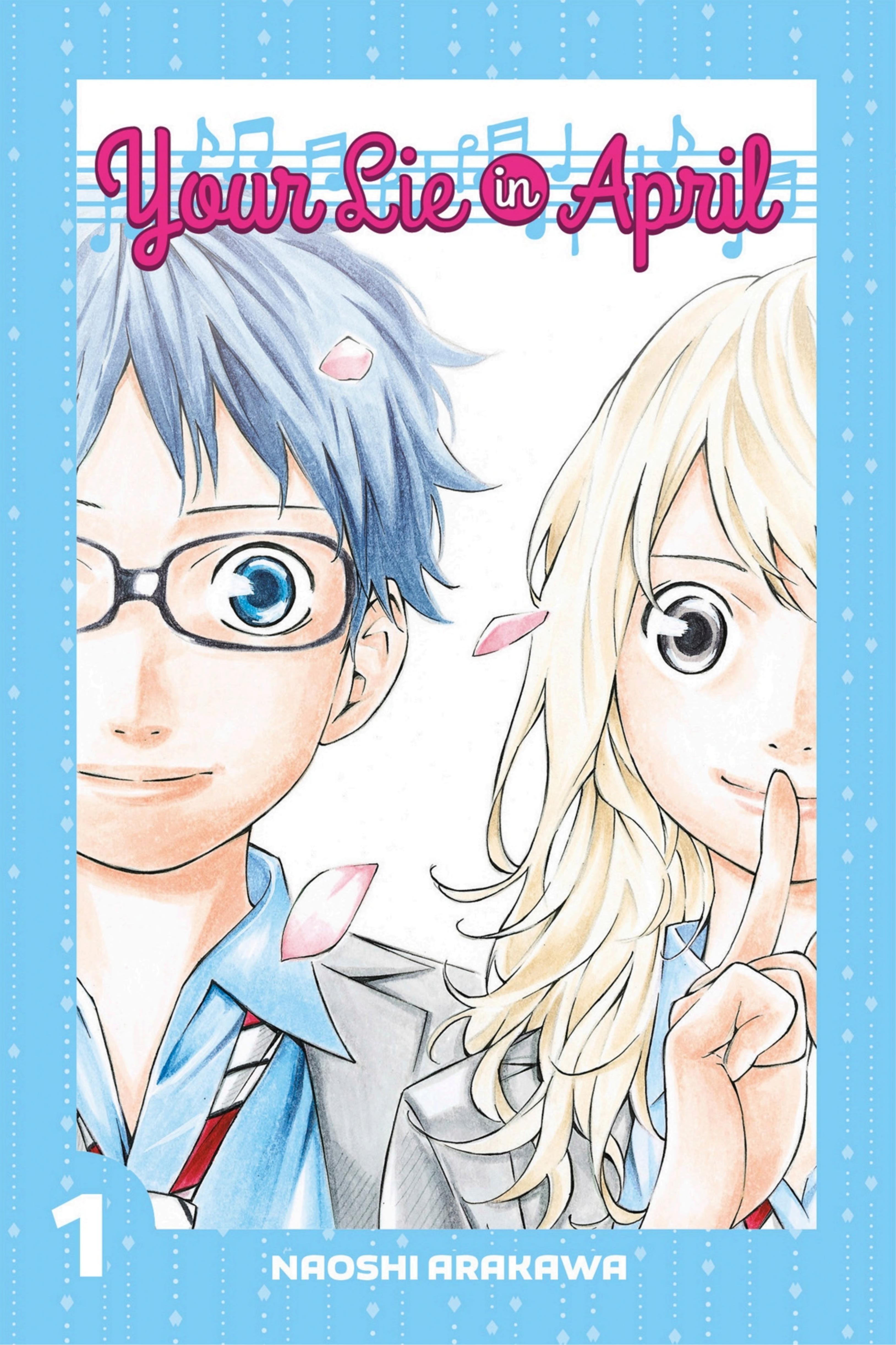 Your Lie in April Volume 1 manga cover