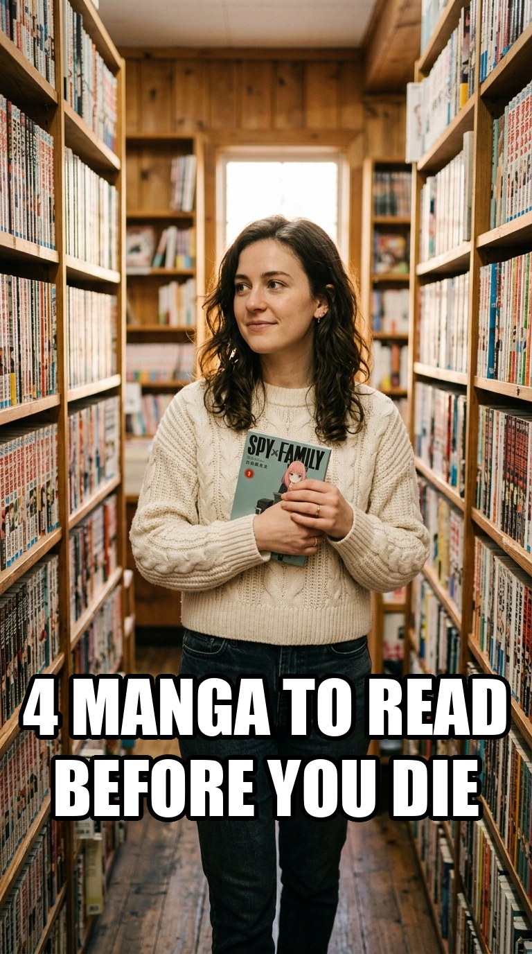 4 manga to read before you die — title card