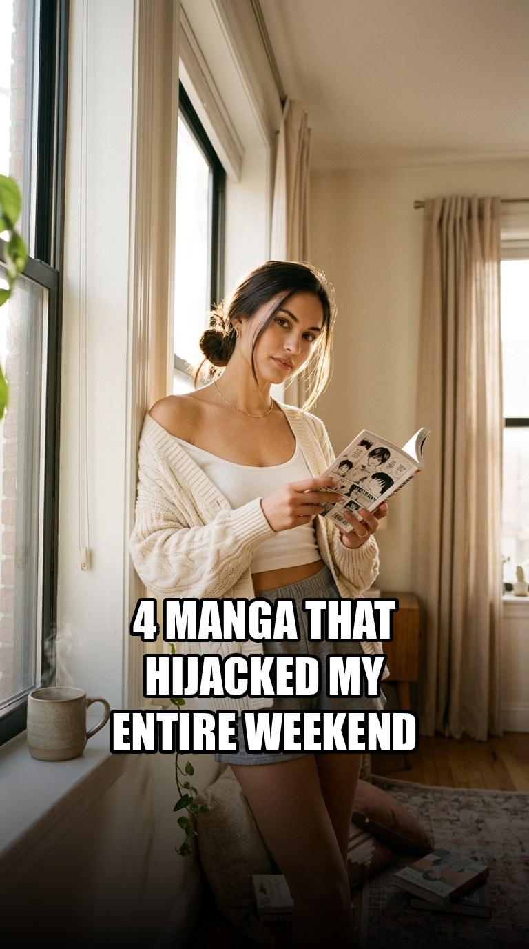 4 manga that hijacked my entire weekend — title card