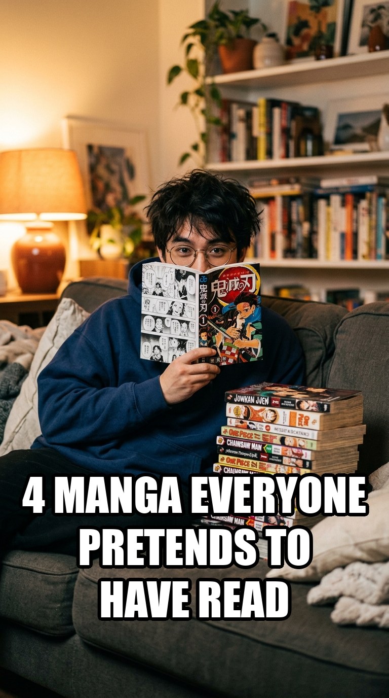 4 manga everyone pretends to have read — title card