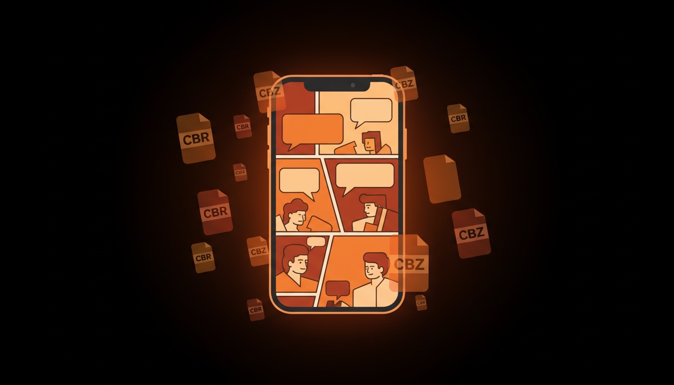 Reading CBR and CBZ comic files on iPhone with ComicFlow