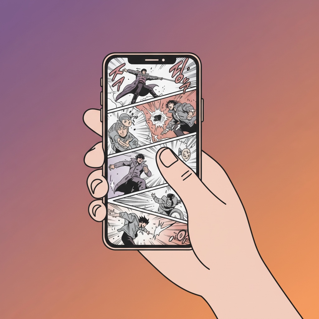 How to Read Webtoons on iPhone with Vertical Scroll