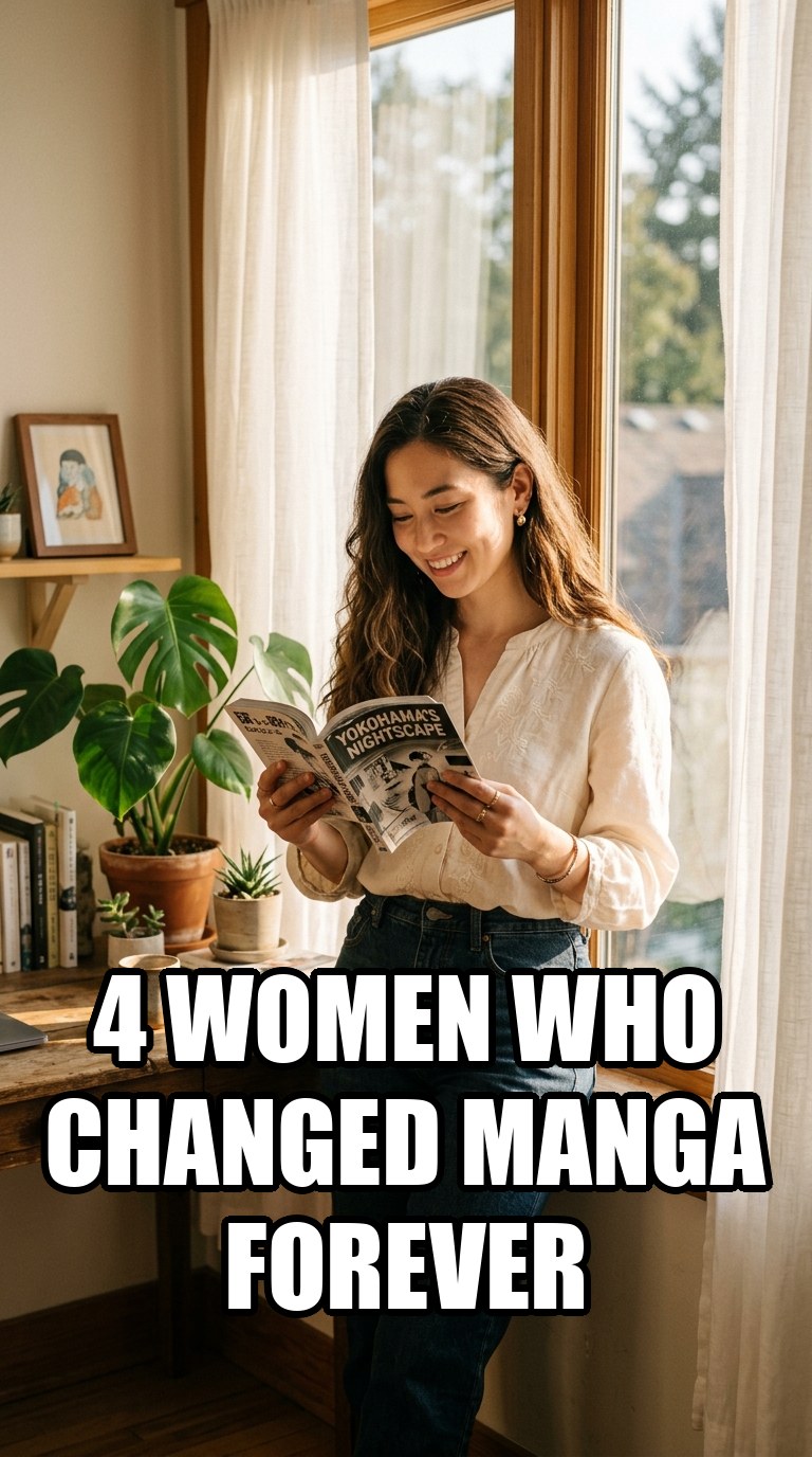 4 women who changed manga forever — title card