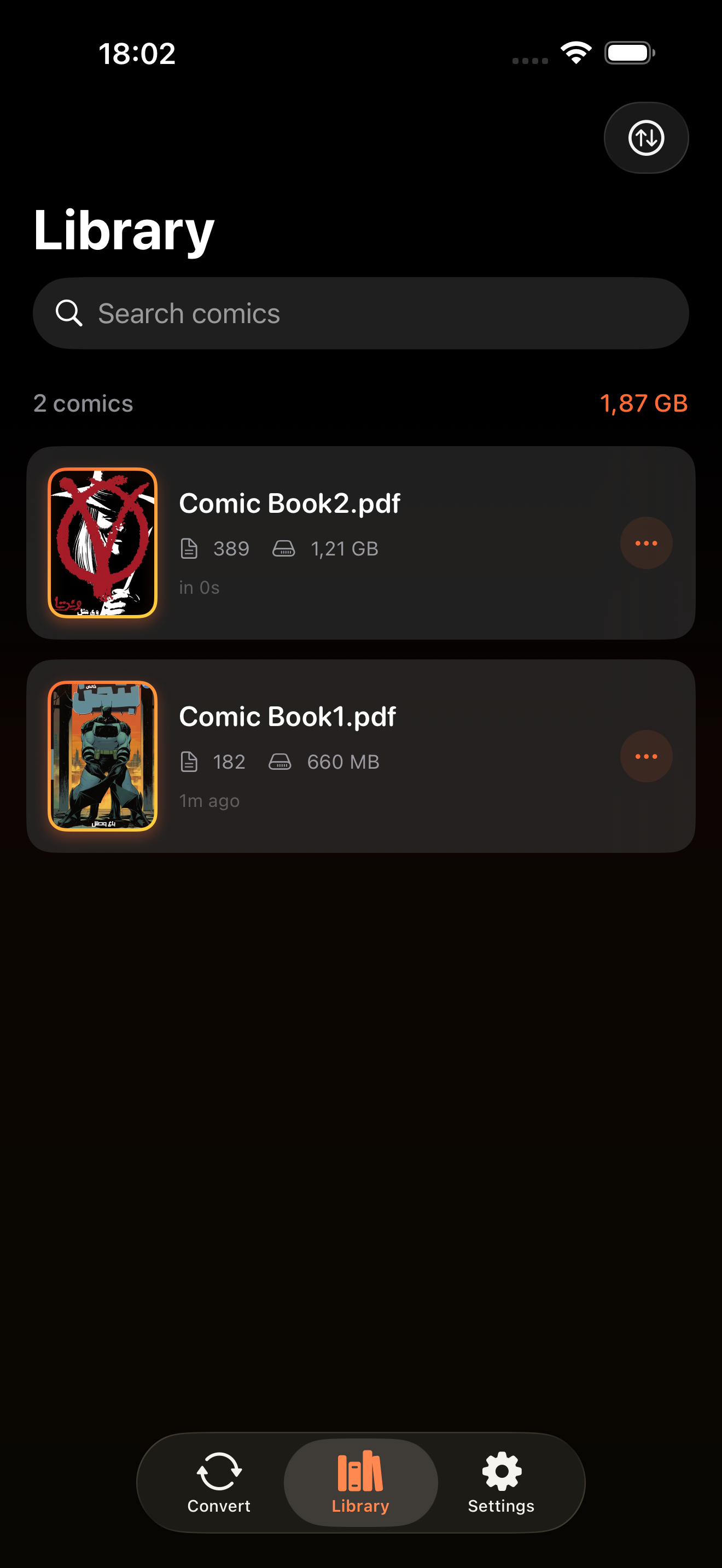 ComicFlow Screenshot 5