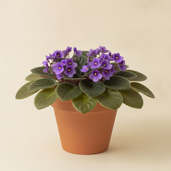 African violet (Streptocarpus ionanthus)