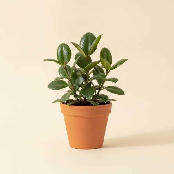 Baby rubber plant (Peperomia obtusifolia)