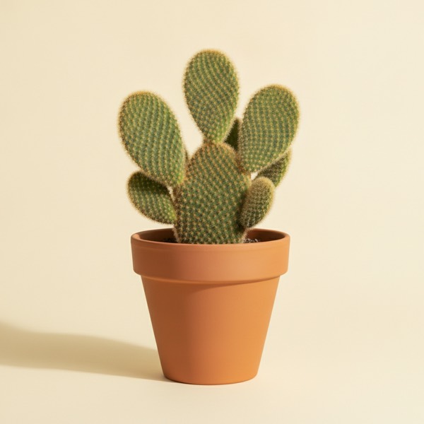 Bunny ear cactus (Opuntia microdasys)