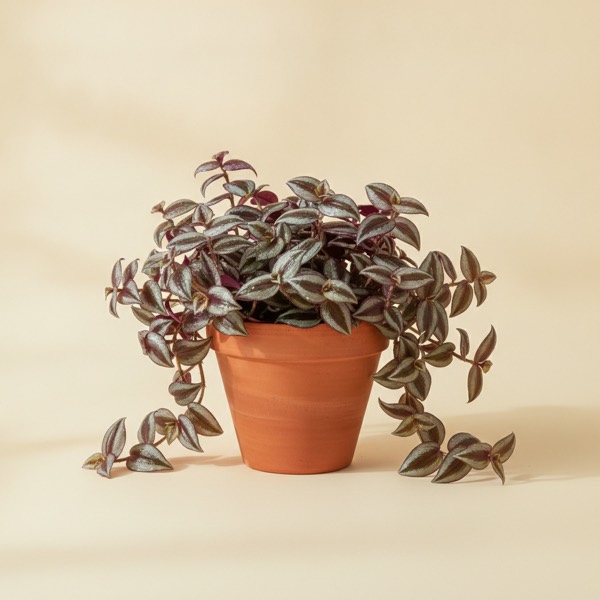 Inch plant (Tradescantia zebrina)
