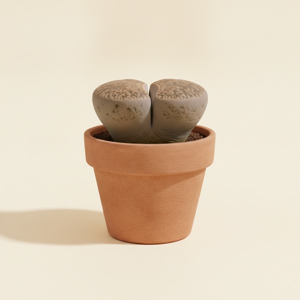 Living stones (Lithops pseudotruncatella)