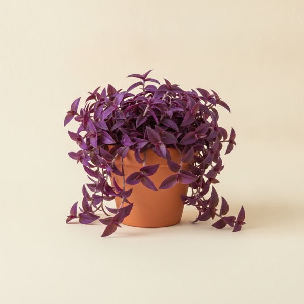 Purple heart (Tradescantia pallida)