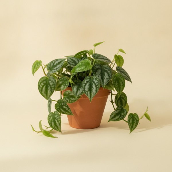 Satin pothos (Scindapsus pictus)