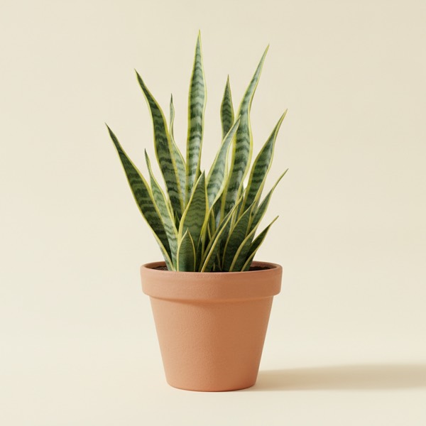 Snake plant (Dracaena trifasciata)